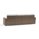 Havana Sofa in Canvas Flax w/ Self Welt