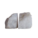 White Quartz Bookend Pair | Overstock