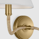 Laguna Double Sconce Burnished Brass