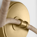 Laguna Double Sconce Burnished Brass