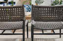 Grigio Cushionless Accent Chair