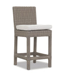 Coronado Counter Stool in Canvas Flax w/ Self Welt