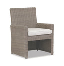 Coronado Dining Chair in Canvas Flax w/ Self Welt