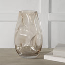 Tawny Glass Vase