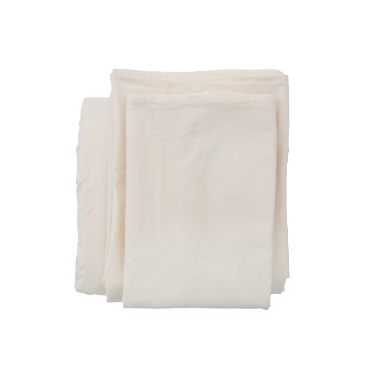 Matia Cotton Sheet Set | Greige