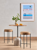 Nocono Counter Stool | Natural Leather | Floor Model