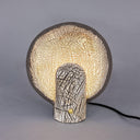 Cagliari Black Clay Ceramic Table Lamp