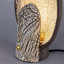 Cagliari Black Clay Ceramic Table Lamp