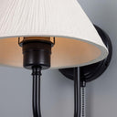 Tilia Organic Ceramic Cone Wall Light