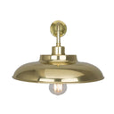 Telal Industrial Brass Factory Wall Light 12.75"