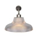 Mono Vintage Railway Glass Wall Light 12"