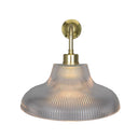 Mono Vintage Railway Glass Wall Light 12"