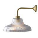 Mono Vintage Railway Glass Wall Light 12"