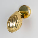 Shell Brass Wall Sconce