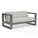 Redondo Loveseat in Cast Silver, No Welt