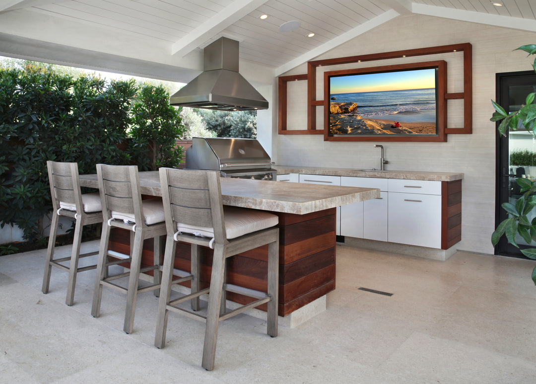 Laguna Counter Stool in Canvas Flax