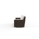 Montecito Sofa in Canvas Flax w/ Self Welt