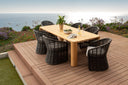 Natural Teak 96" Dining Table