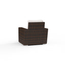 Montecito Club Chair in Canvas Flax w/ Self Welt