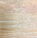 Coastal Teak Dining Bench in Canvas Canvas, No Welt