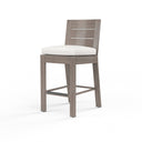 Laguna Counter Stool in Canvas Flax, No Welt