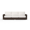 Montecito Sofa in Canvas Flax w/ Self Welt