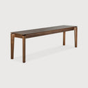 Bok Bench | Varnished Teak | Brown | 65" X 14"