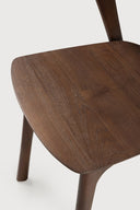 Bok Dining Chair | Varnished Teak | Brown