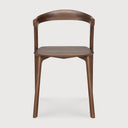 Bok Dining Chair | Varnished Teak | Brown
