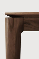 Bok Dining Table | Varnished Teak | Brown | Rectangular | 87" X 37"