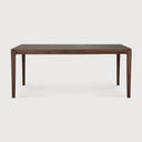 Bok Dining Table | Varnished Teak | Brown | Rectangular | 71" X 35"