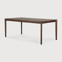 Bok Dining Table | Varnished Teak | Brown | Rectangular | 71" X 35"