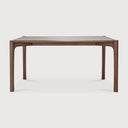 Pi Dining Table | Varnished Teak | Brown | Rectangular | 63" X 31"