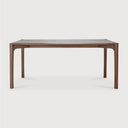 Pi Dining Table | Varnished Teak | Brown | Rectangular | 71" X 35"
