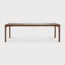 Pi Dining Table | Varnished Teak | Brown | Rectangular | 94" X 39"