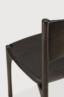Pi Dining Chair | Varnished Teak | Dark Brown