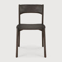 Pi Dining Chair | Varnished Teak | Dark Brown