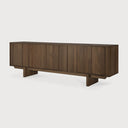 Pillar Sideboard | Varnished Teak | Wild Brown | 4 Doors