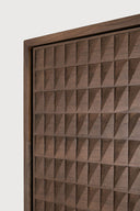 Sono Sideboard | Varnished Teak | Light Brown | 2 Doors | 3 Drawers
