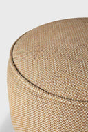 Donut Outdoor Pouf | Marsala Check Fabric | Xl