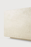 Elements Coffee Table | Varnished Microcement | Off White | Rectangular
