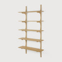 Pi Wall Shelf | Oak | 5 Shelves