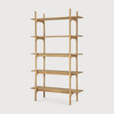 Pi Rack | Oak | 5 Shelves