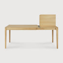 Bok Extendable Dining Table | Varnished Oak | Rectangular | 47"|71" X 35"