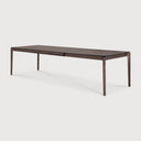 Bok Extendable Dining Table | Varnished Oak | Brown | Rectangular | 79"|118" X 39"