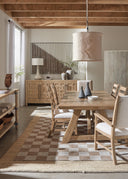 Vineyard Row Rectangle Dining Table with Two 20-inch Leaves