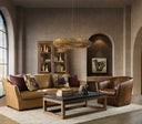 Fairfax Swivel Chair | Hazlenut