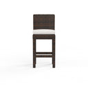 Montecito Barstool in Canvas Flax w/ Self Welt
