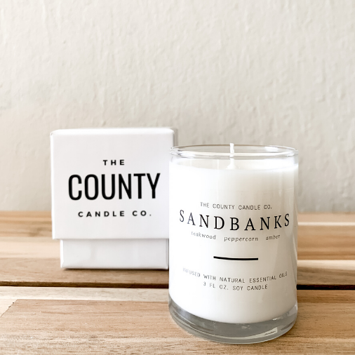 The County Candle Company | Sandbanks