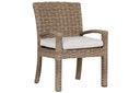 Havana Dining Chair in Canvas Flax w/ Self Welt